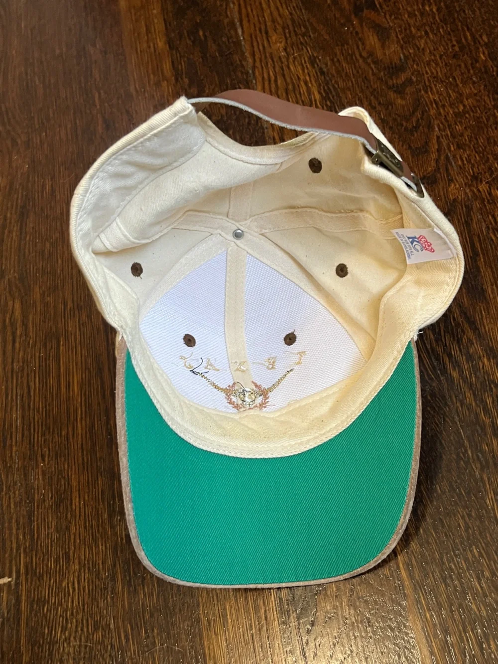 Texas Fort Worth Stockyards Beige and Tan Cap